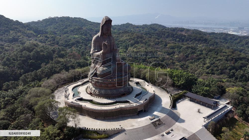 World's Highest Nanhai Guanyin Sitting Statue