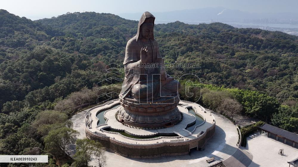World's Highest Nanhai Guanyin Sitting Statue