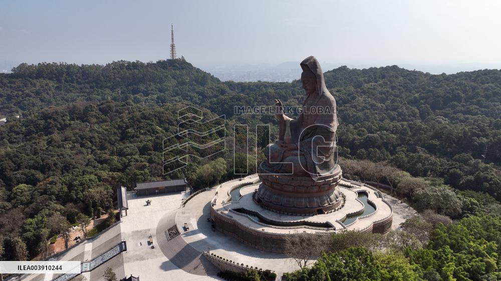 World's Highest Nanhai Guanyin Sitting Statue