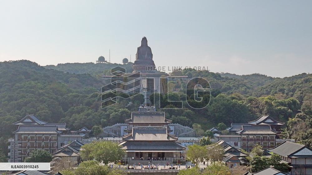 World's Highest Nanhai Guanyin Sitting Statue
