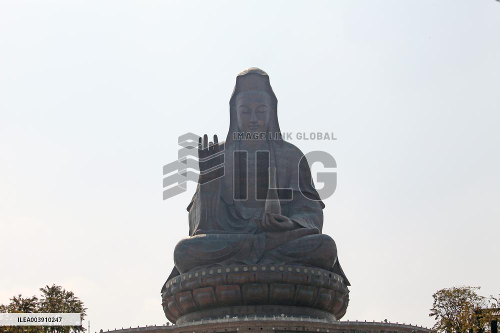 World's Highest Nanhai Guanyin Sitting Statue