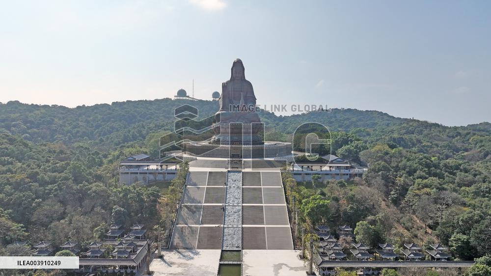 World's Highest Nanhai Guanyin Sitting Statue