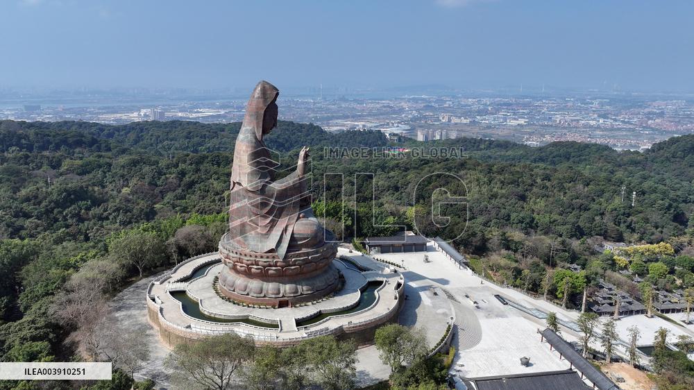 World's Highest Nanhai Guanyin Sitting Statue
