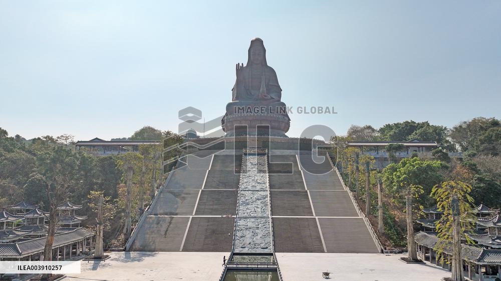 World's Highest Nanhai Guanyin Sitting Statue