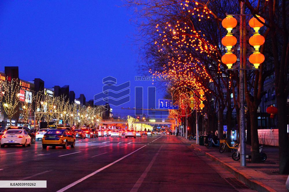 Spring Festival Atmosphere in Beijing