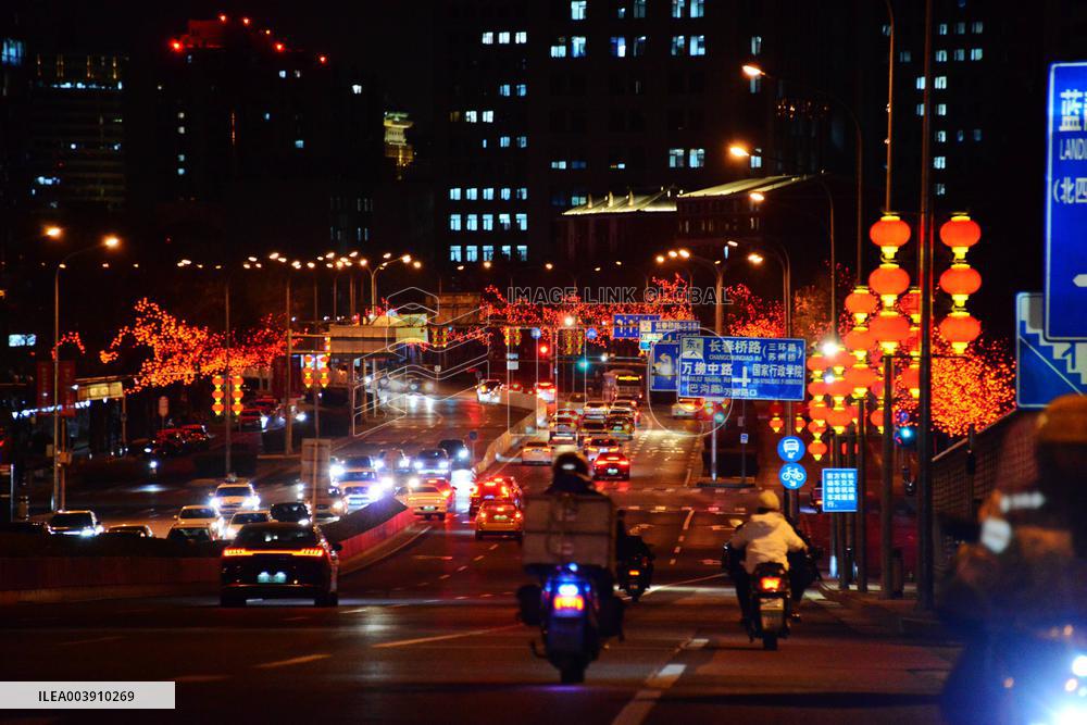 Spring Festival Atmosphere in Beijing
