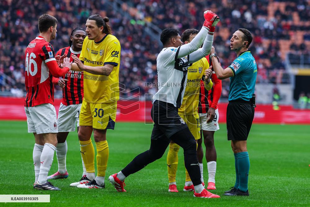 CALCIO - Serie A - AC Milan vs Parma Calcio