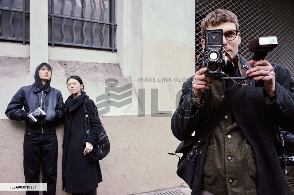 PFW - Paul Smith - Street Style