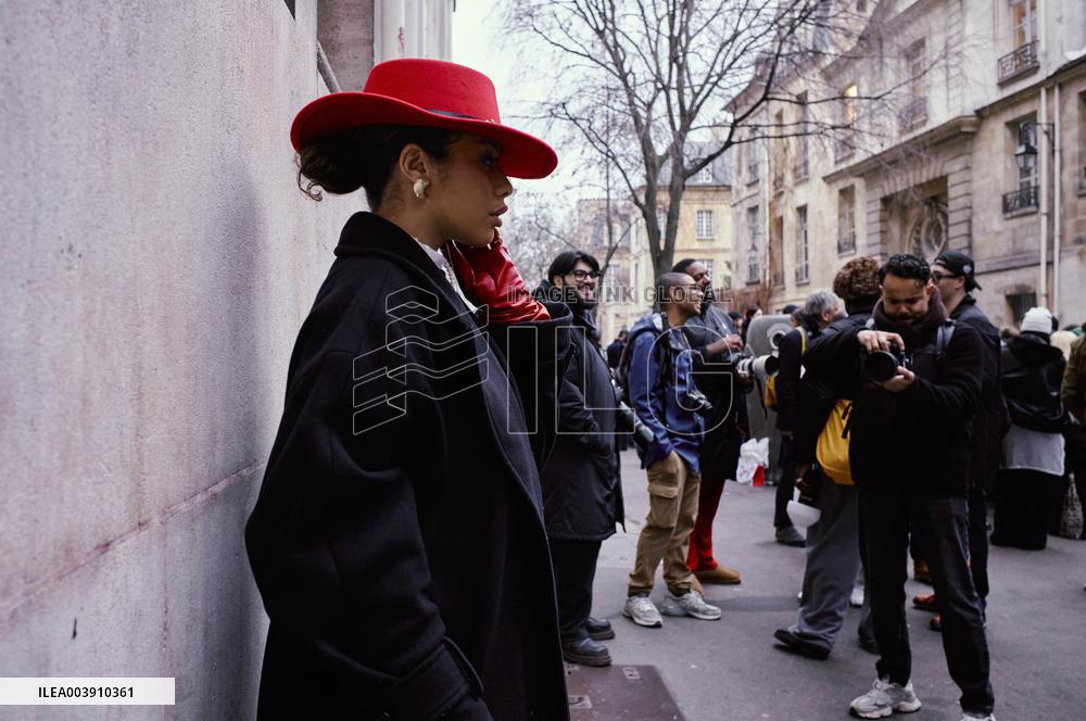 PFW - Paul Smith - Street Style