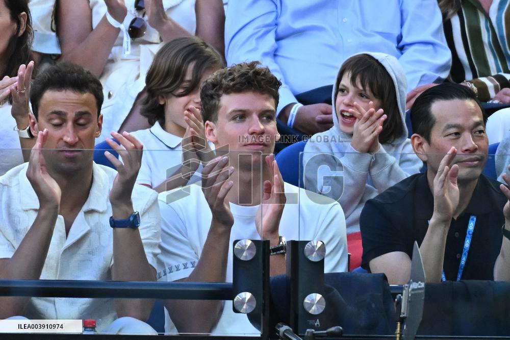Australian Open - Leon Marchand In The Stands