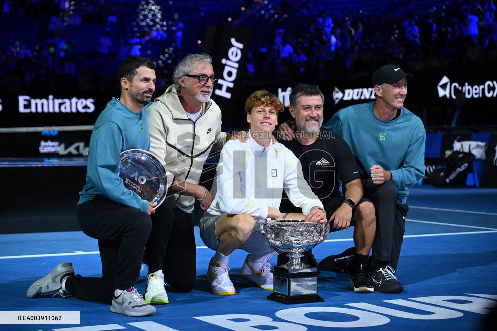 Australian Open - Jannik Sinner Wins Second Consecutive Title