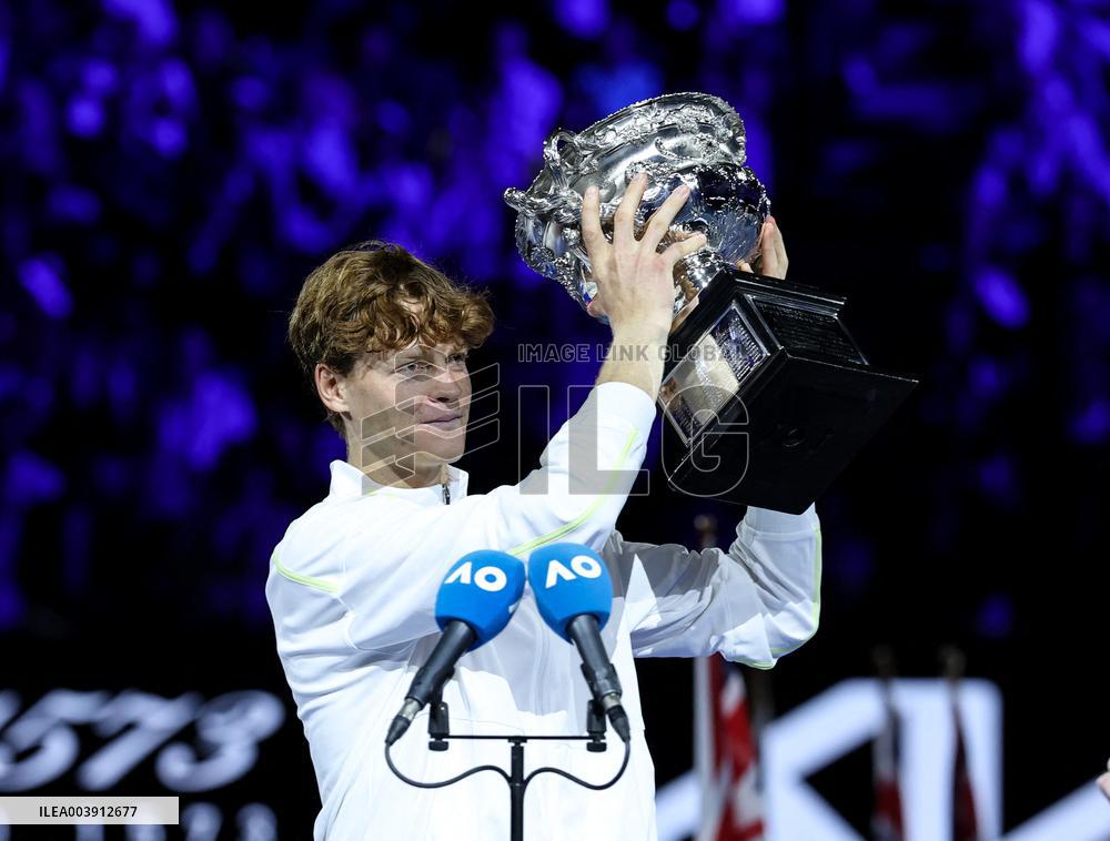 Australian Open - Jannik Sinner Wins Second Consecutive Title