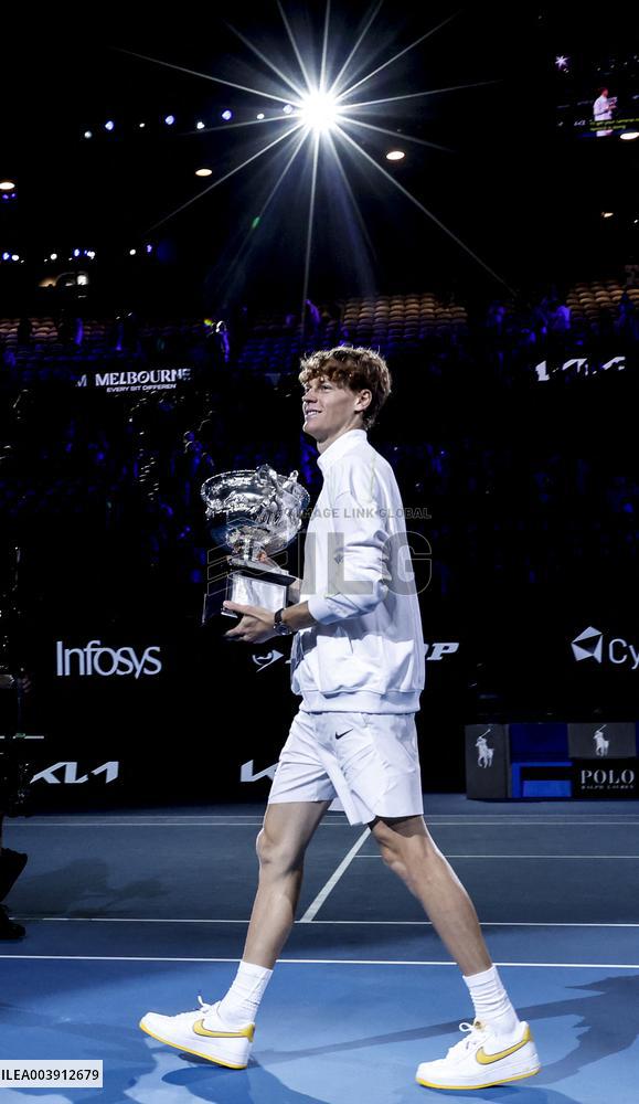 Australian Open - Jannik Sinner Wins Second Consecutive Title