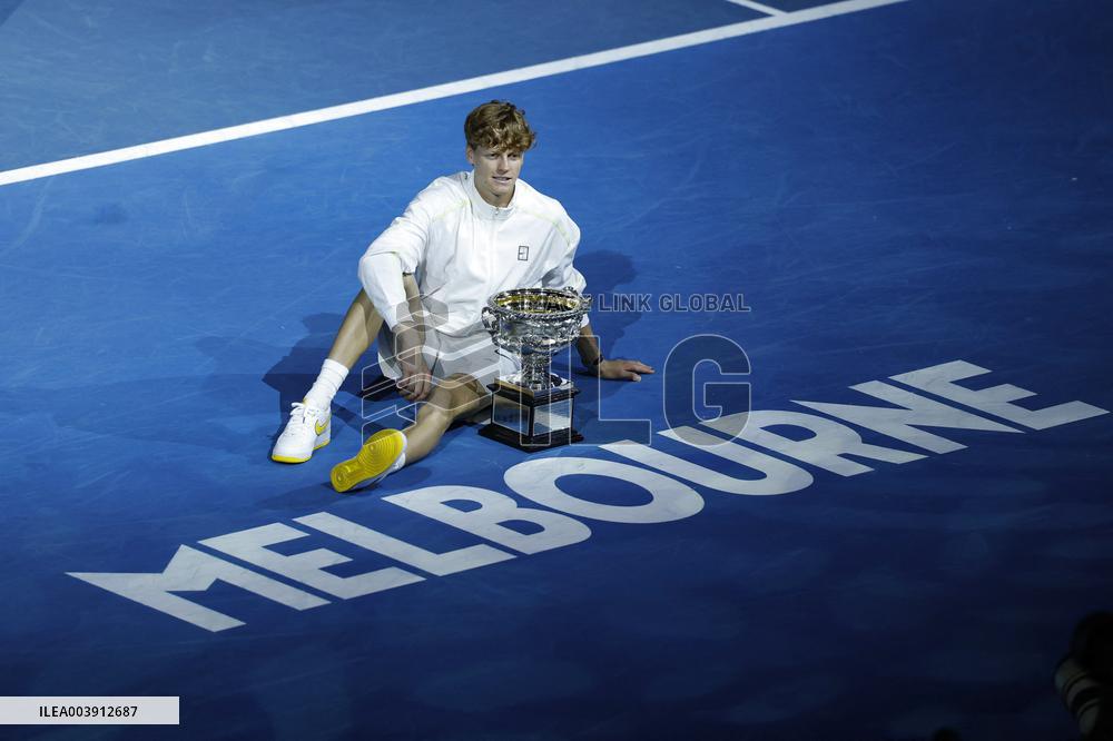Australian Open - Jannik Sinner Wins Second Consecutive Title