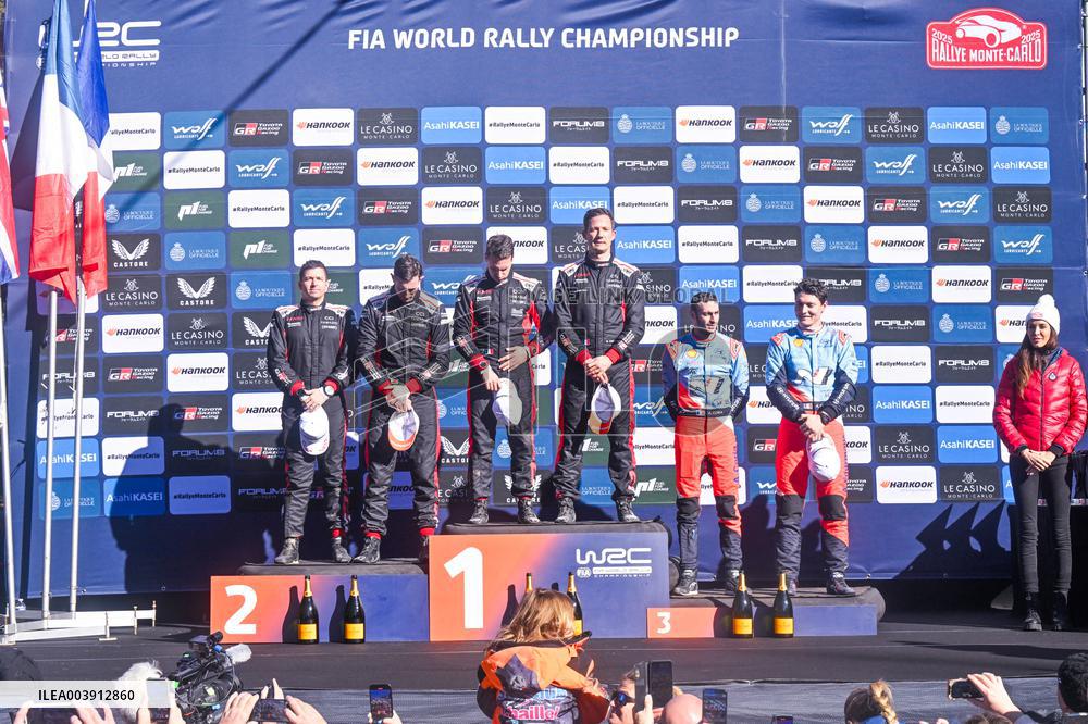 Fia World Rally Championship Wrc Rallye Automobile Monte-Carlo 2025