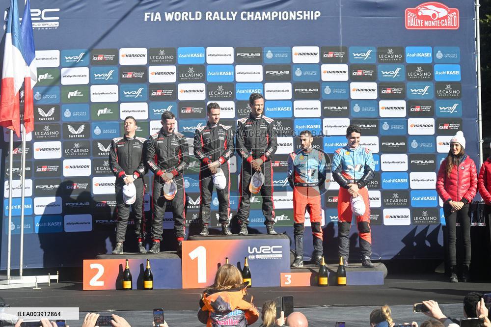 Fia World Rally Championship Wrc Rallye Automobile Monte-Carlo 2025