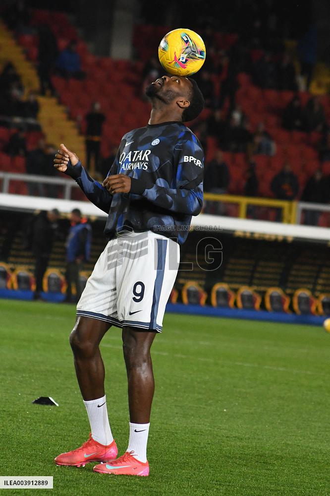 Marcus Thuram during match in Lecce