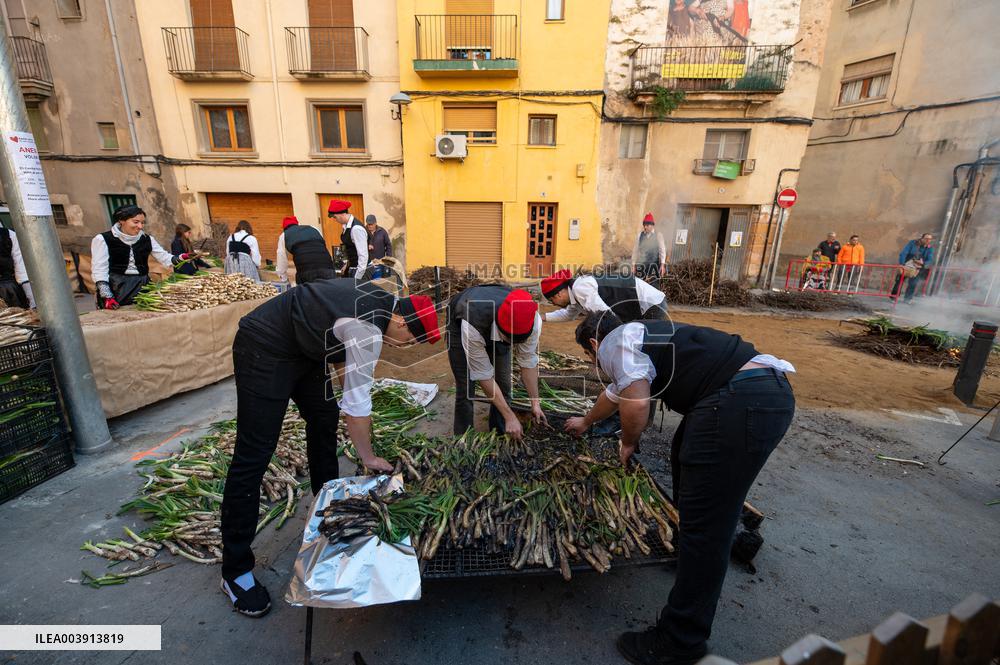 Calcotada Festival of Valls 2025