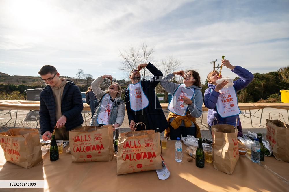 Calcotada Festival of Valls 2025