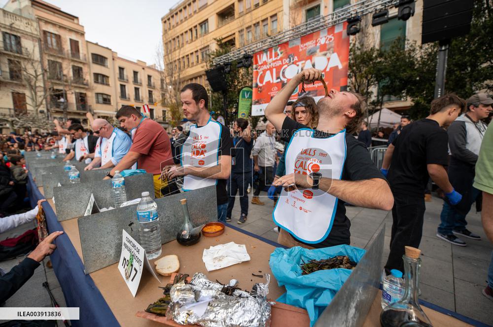 Calcotada Festival of Valls 2025