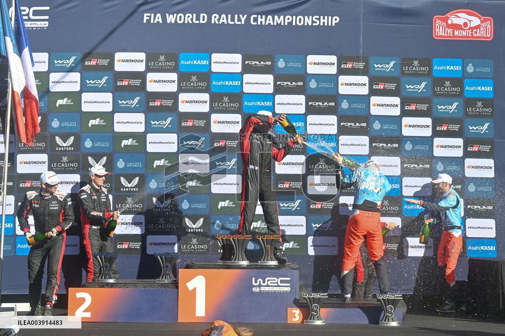 MOTORI - Rally -  Fia World Rally Championship Wrc Rallye Automobile Monte-Carlo 2025