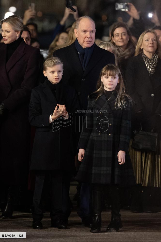 NO TABLOIDS: Ceremony of the Sainte-Devote-Monaco