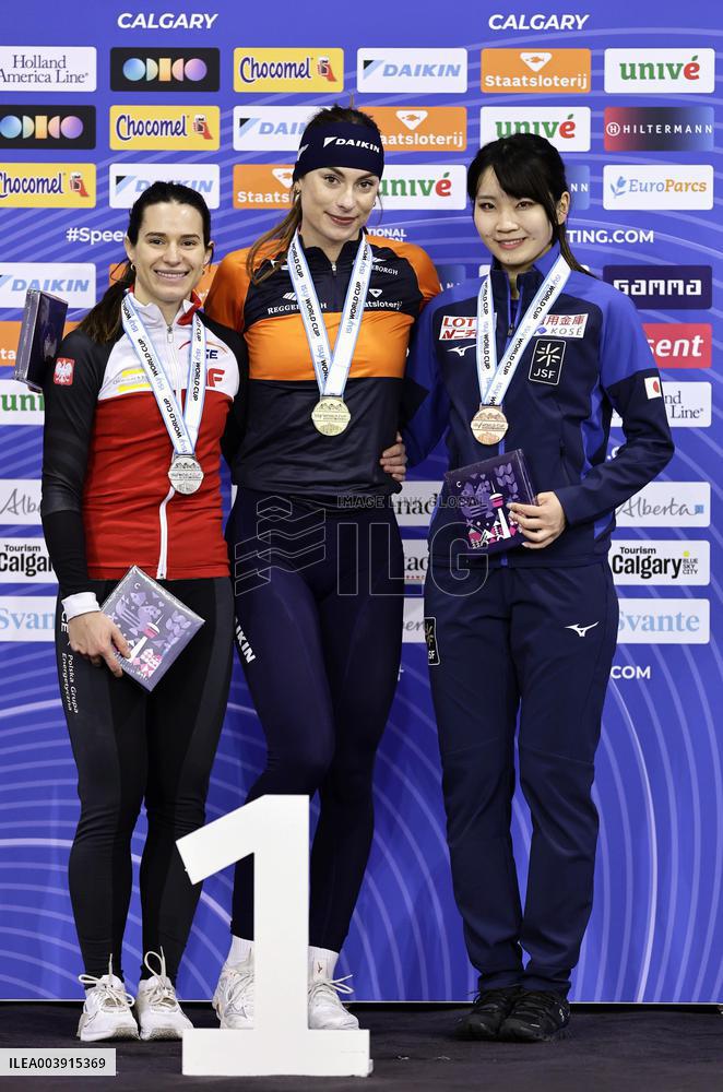 Speed skating: World Cup in Calgary