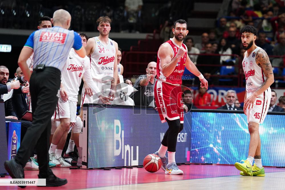 BASKET - Serie A - EA7 Emporio Armani Milano vs Pallacanestro Trieste