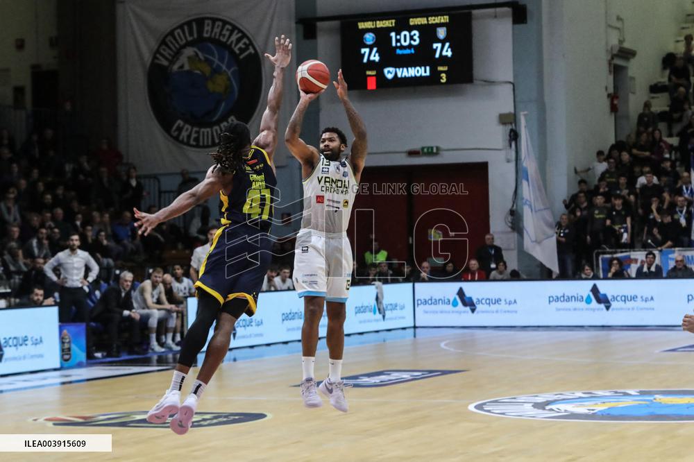 BASKET - Serie A - Vanoli Basket Cremona vs Givova Scafati