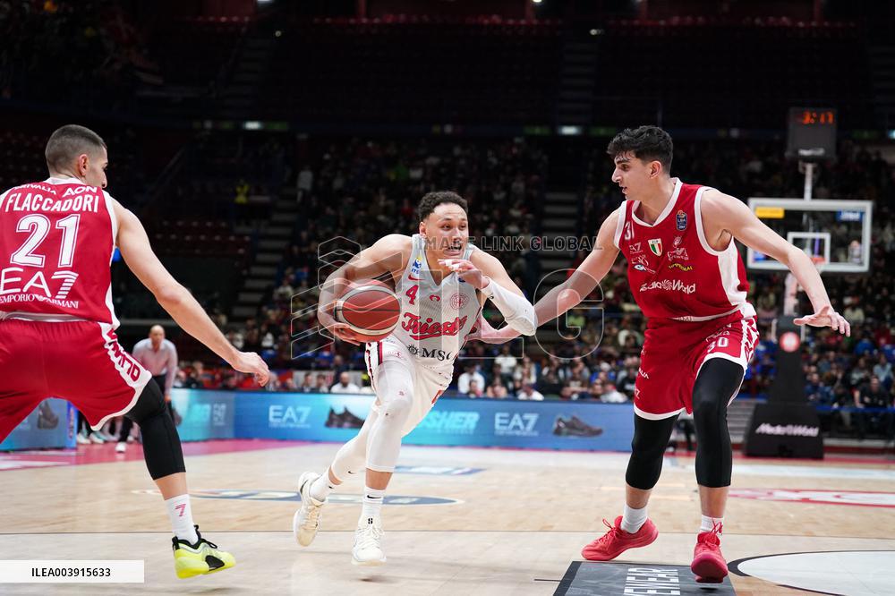 BASKET - Serie A - EA7 Emporio Armani Milano vs Pallacanestro Trieste