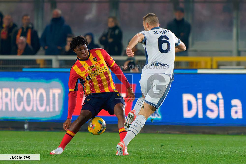 CALCIO - Serie A - US Lecce vs Inter - FC Internazionale
