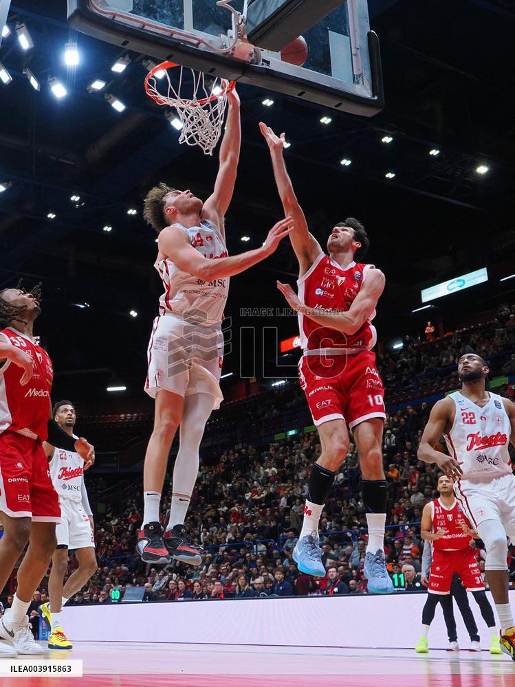 BASKET - Serie A - EA7 Emporio Armani Milano vs Pallacanestro Trieste
