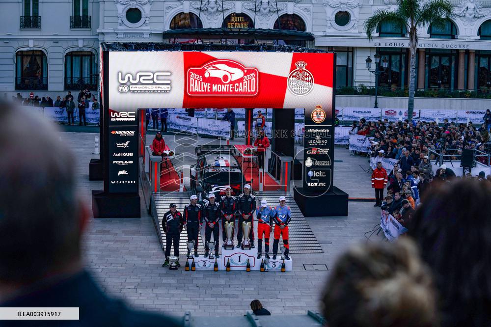 MOTORI - Rally -  Fia World Rally Championship Wrc Rallye Automobile Monte-Carlo 2025
