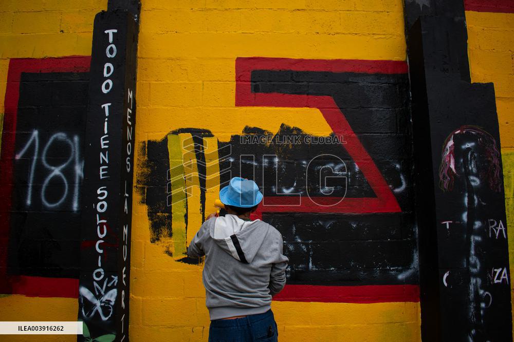 Demonstrations in Bogota in the Midst of Violence in Catatumbo Region