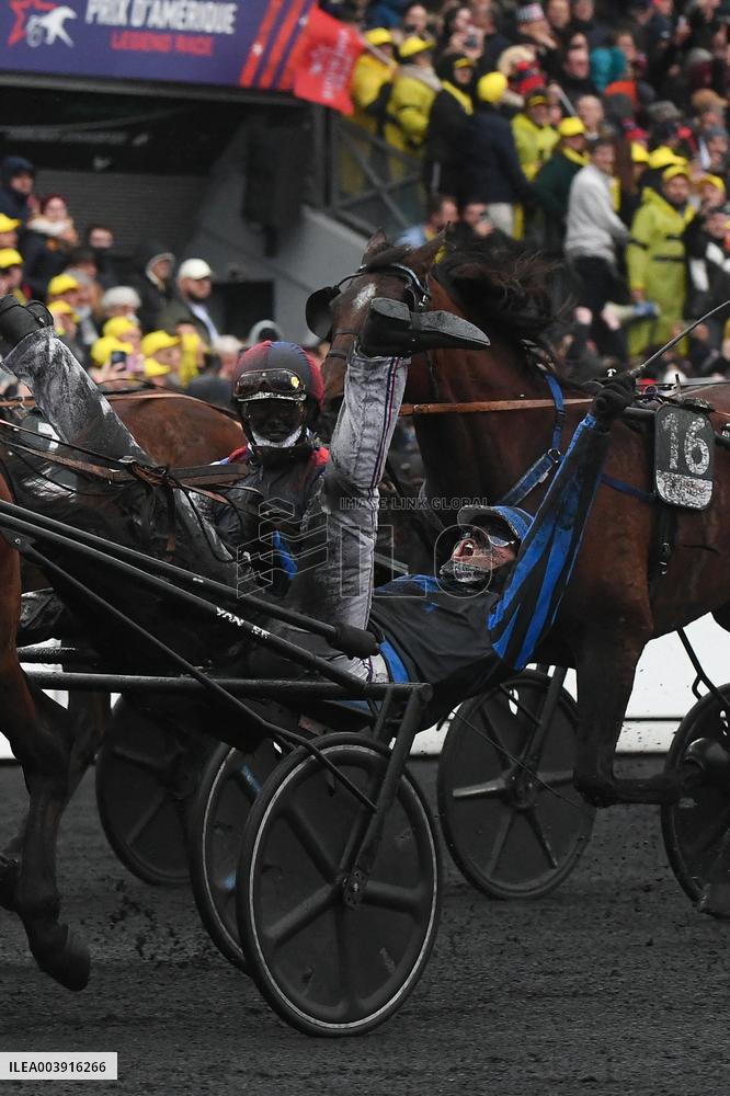 Clement Duvaldestin Wins Prix d Amerique - Vincennes
