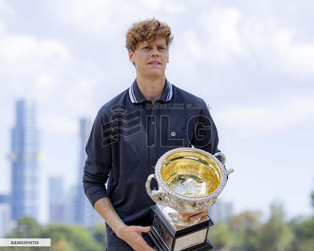 Australian Open - Portrait of Jannik Sinner - Melbourne