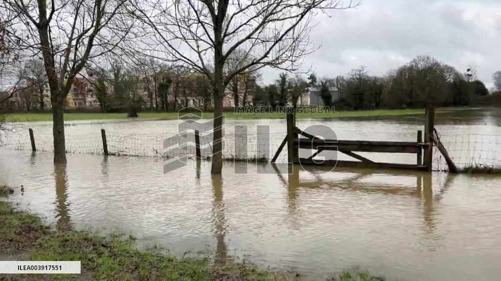 France: Storm Herminia Triggers Severe Flooding In Rennes, Prompting Evacuations