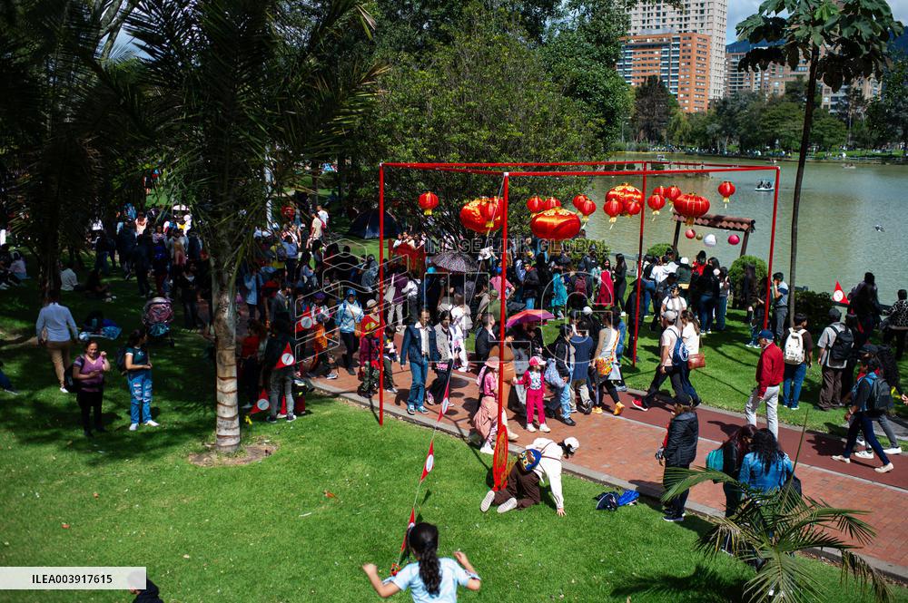 Chinese New Year Celebrations in Bogota
