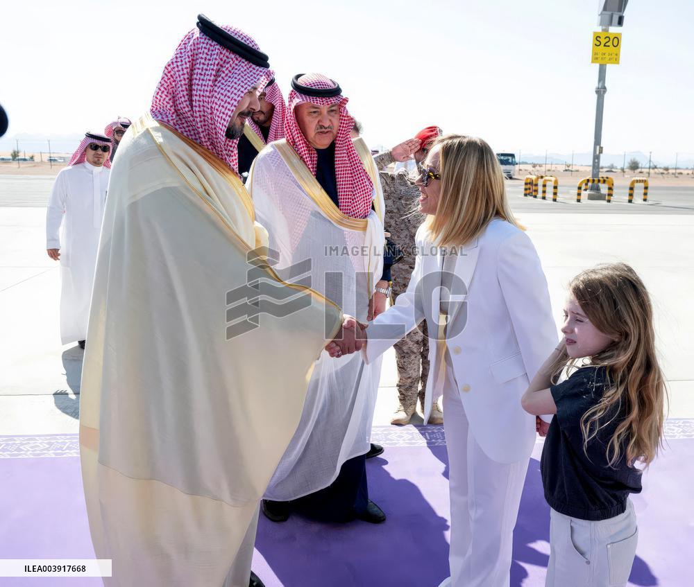 Italian PM Georgia Meloni Visits Saudi Arabia
