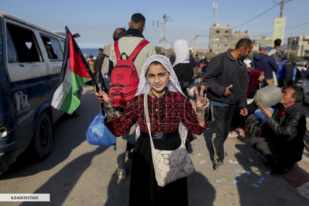 The Release of The Hostages and The Return to Gaza