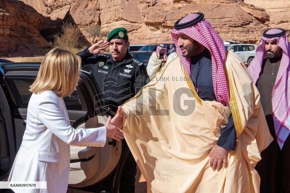 Italian PM Georgia Meloni Visits Saudi Arabia