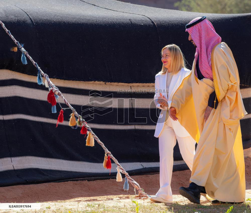 Italian PM Georgia Meloni Visits Saudi Arabia