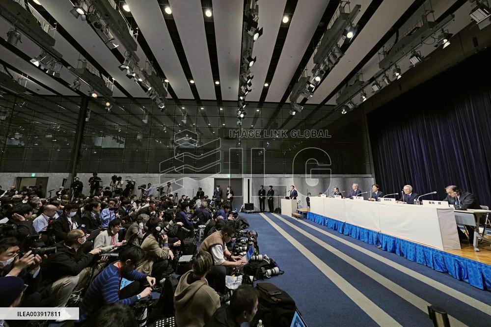 Fuji TV press conference