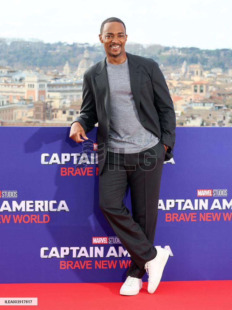 Captain America - Brave New World Photocall - Rome