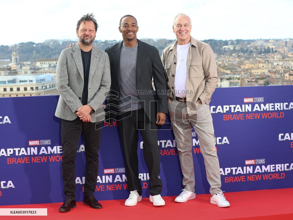 Captain America - Brave New World Photocall - Rome