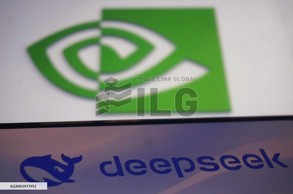 Illustration DeepSeek Nvidia