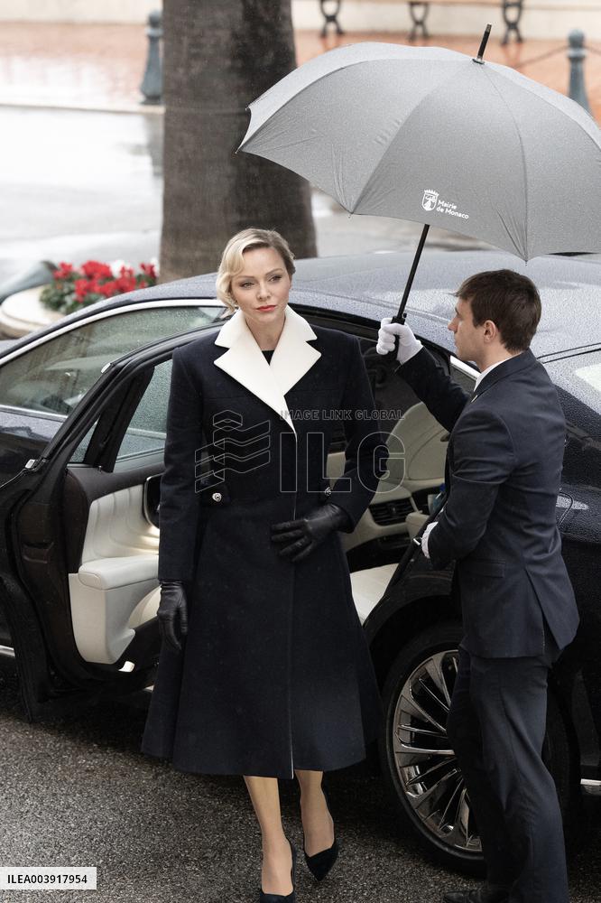 NO TABLOIDS: Ceremony of the Sainte-Devote - Monaco.