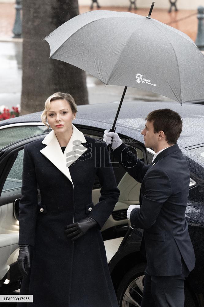 NO TABLOIDS: Ceremony of the Sainte-Devote - Monaco.