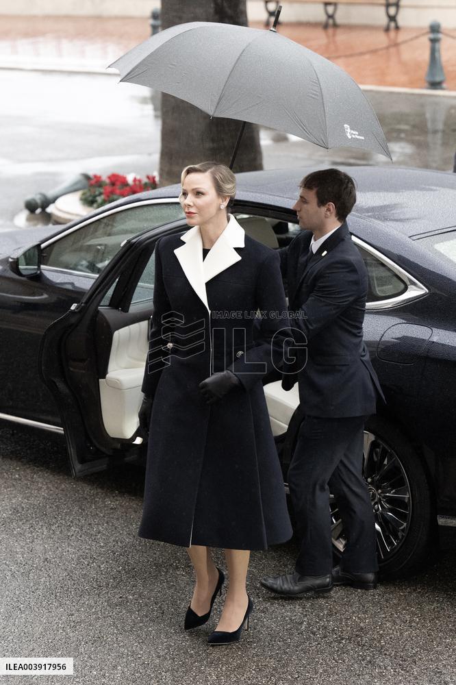 NO TABLOIDS: Ceremony of the Sainte-Devote - Monaco.