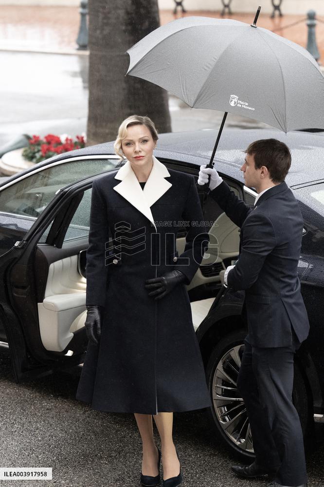 NO TABLOIDS: Ceremony of the Sainte-Devote - Monaco.